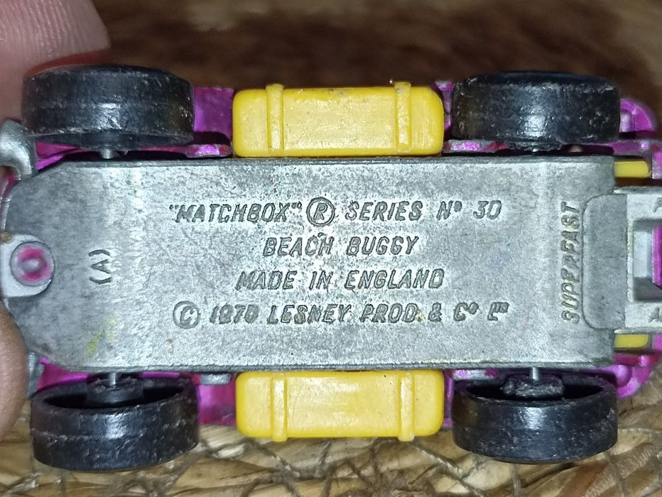 Model vintage Vintage 1970 Matchbox Superfast nr 30 Beach Buggy