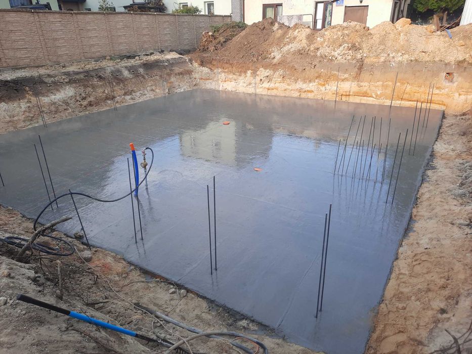 Płyta fundamentowa, fundament pod dom