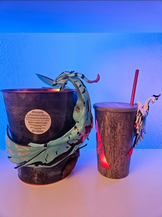 Pack Avatar Fire & Ash Balde Pipoca e Copo