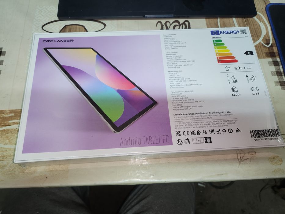 Продам планшет новый 12/128