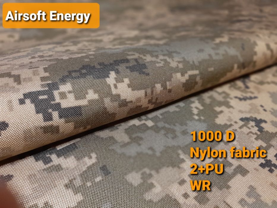 Ткань Cordura Тканина Кордура 1000D PU Нейлон Мультикам Піксель мм14 ...