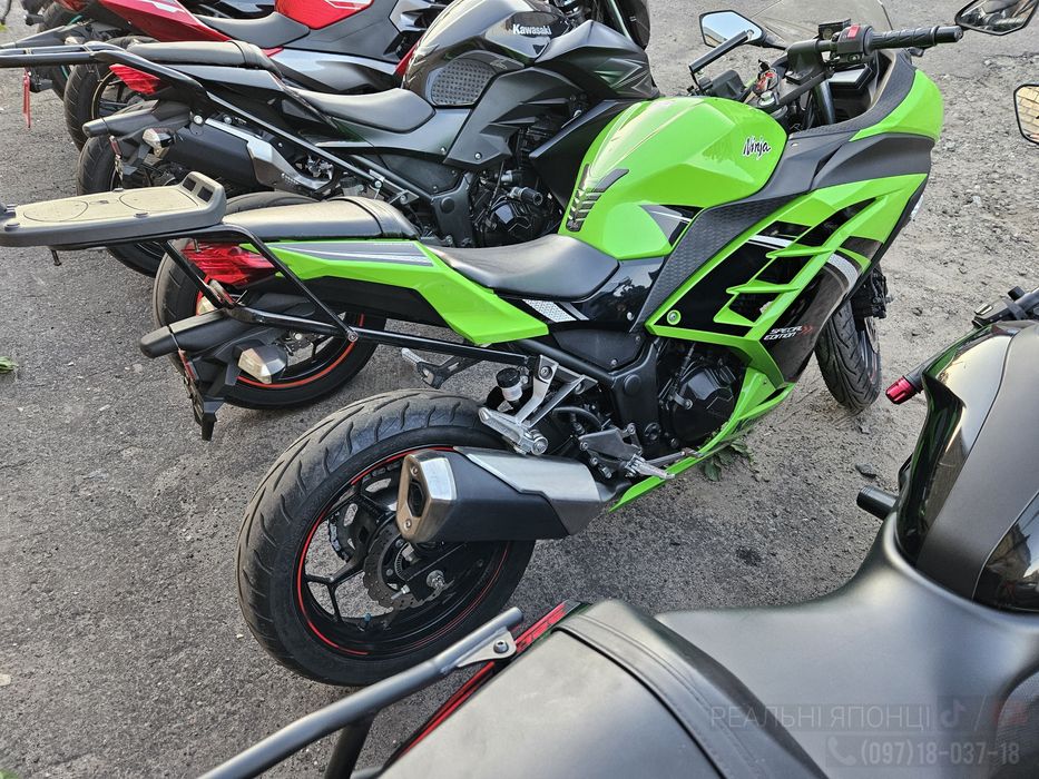 Kawasaki z250 ABS ninja мотоцикл з Японії без пробігу по Україні