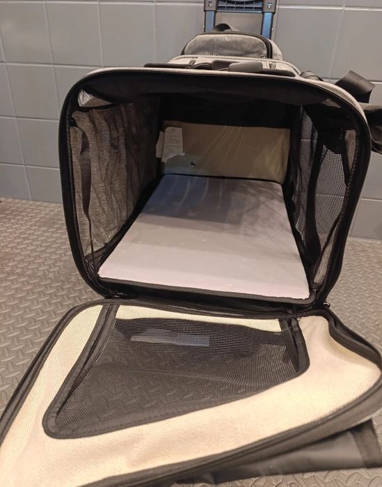 mobilny transporter dla kota lub psa costway