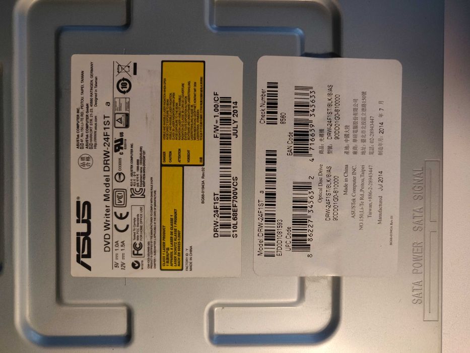 Napęd DVD Asus DRW-24F1ST