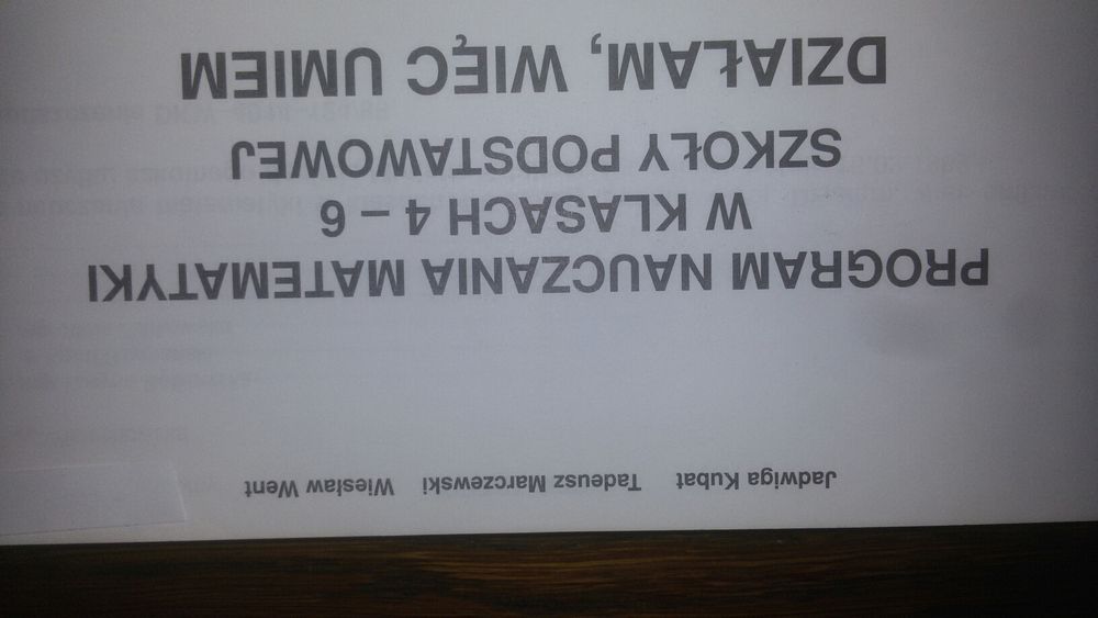 Matematyka Program nauczania w kl. 4-6 szkoły podstawowej