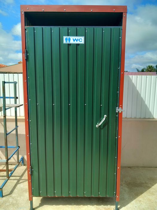 Casa banho obras metálico