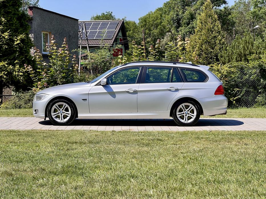 BMW 3 E91 Serwisowany, Navi, Czujniki, Bluetooth, Klima, Alufelgi, Zadbany