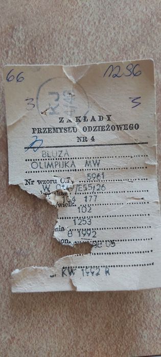 Bluza Olimpijka MW ze spodniami