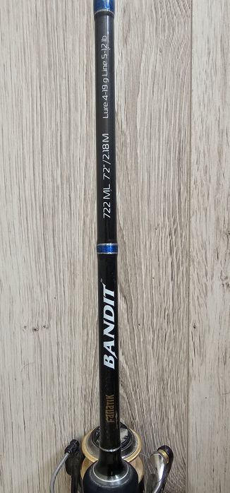 CniHiHr Fanatik Bandit 722ML 72"/2. 18М Lure 4-19g Line 5-121Ь
