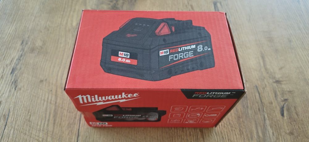 Bateria Milwaukee M18 REDLITHIUM FORGE 8.0