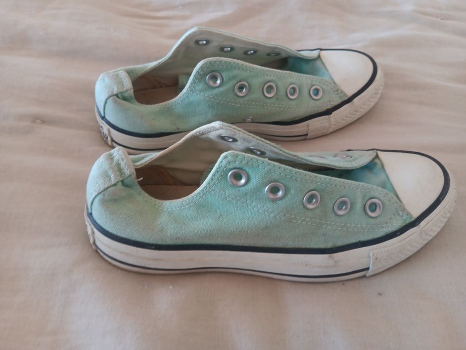 Ténis All Star verde água como novos n⁰36,5