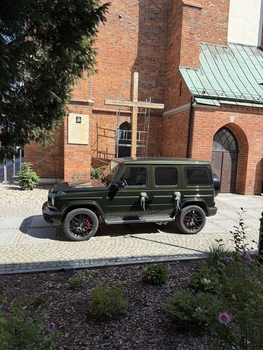 Mercedes-Benz G63 AMG na wesele, ślub lub inną okazję