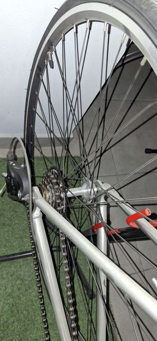 Conjunto de cubos bicicleta alumínio – Frente + Traseiro –