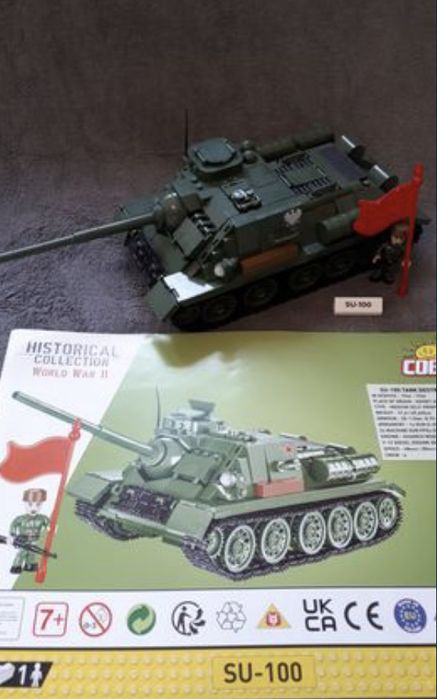 Klocki cobi czołg SU-100 cobiJ106