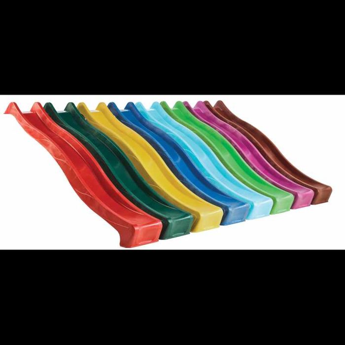 Ślizg "fala" - niebieski - wysokość 150cm - długość 300cm