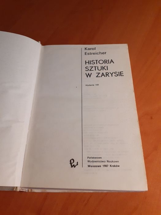 Estreicher Historia sztuki w zarysie