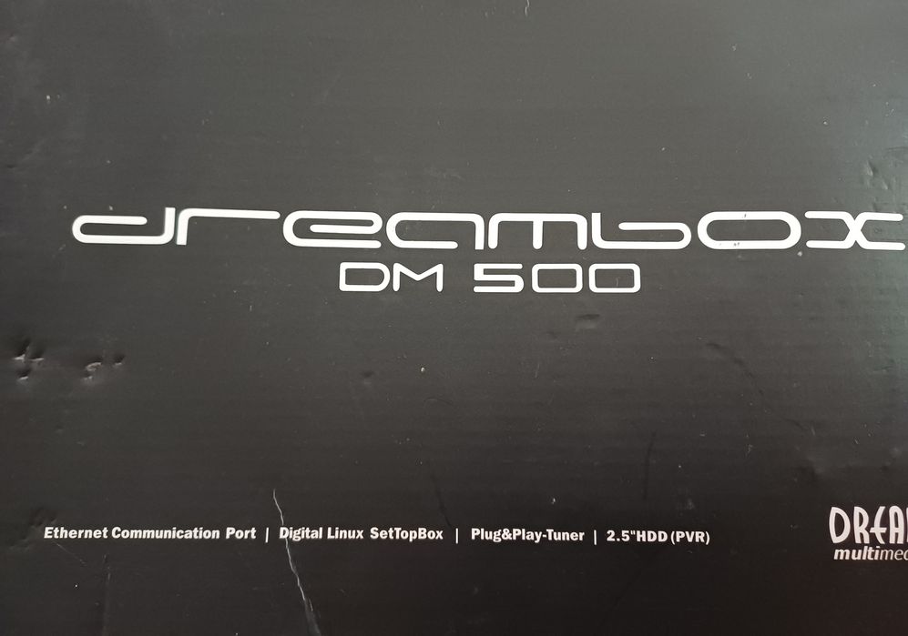 Dreambox DM500 - Sintonizador de satélite- nova