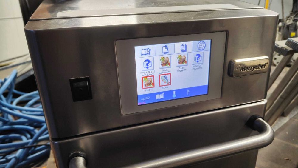 Piec gastronomiczny MERRYCHEF e2 konwekcyjny bp Orlen shell kuchnia bar gastro sale zabaw
