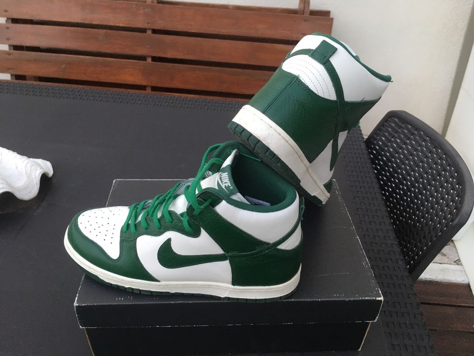 Nike Dunk High Spartan Green