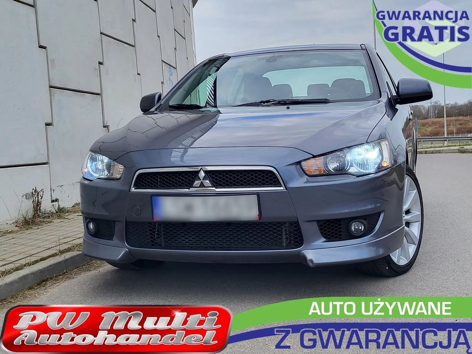 Mitsubishi Lancer Benzyna + LPG AUTOMAT Salon PL Potwierdzony przebieg ZAMIANA GWARANCJA
