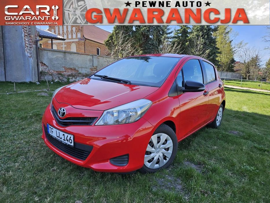 Toyota Yaris 1.3 99KM serwis ASO bezwypadkowa 6 biegów czujniki GWARANCJA Film
