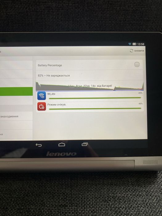 Планшет Lenovo Yoga Tablet B6000-F