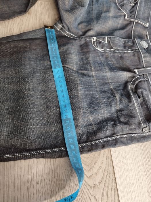 R.28 L/Xl Rock and Republic czarne spodnie jeansy rockowe
