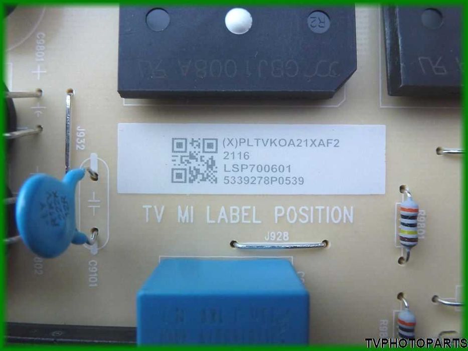 плата блок живлення TPV 715GB443-P01-003M для Philips 70PUS7956