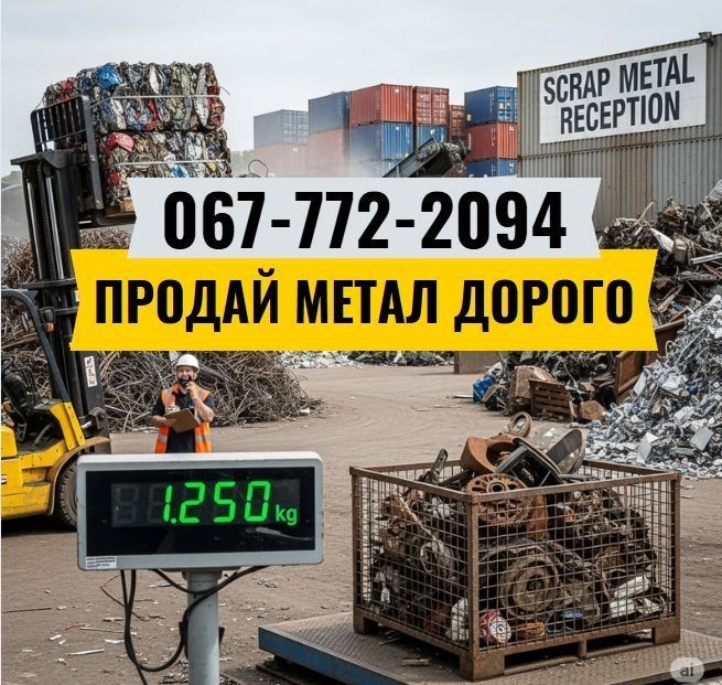 Прийом металобрухту, медь, бронза, латунь, алюминий, нержавейка, стружка, аккамуляторы металу, прием металлолома, сдать лом