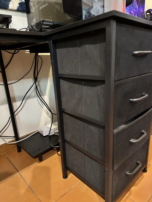 Mesa ODK em L - 160 x 80 cm