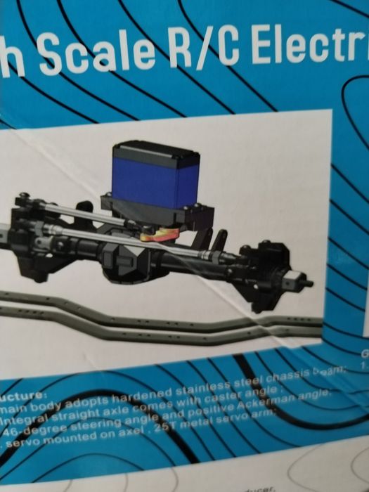 Carro rc crawler rgt com guincho