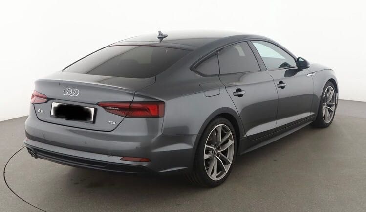 Audi a5 8w drzwi tylne prawe kompletne Lz7s igła