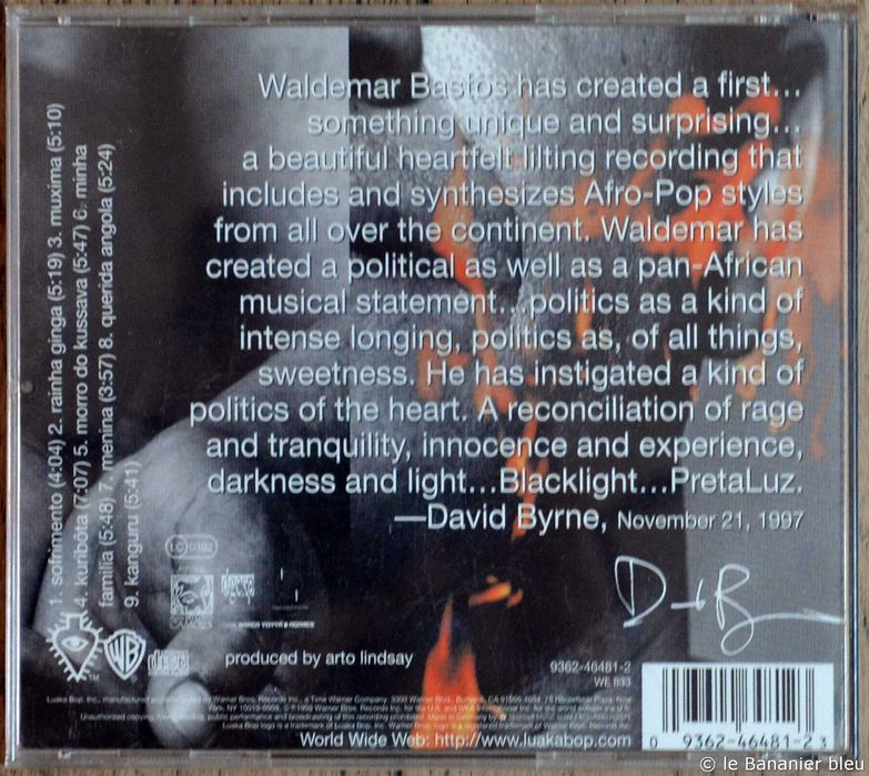 Waldemar Bastos – Pretaluz (CD)