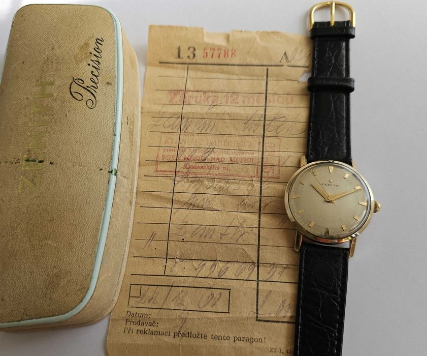Zenith Precision cal. 120 z 1959 roku * Full Set *