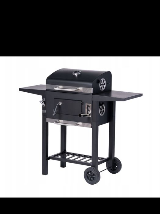Grill ogrodowy węglowy 57,5x42 zamykany na tars i do ogrodu