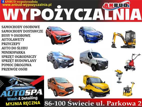 Wypożyczalnia Wynajem Samochodów osobowych Busy os. , Autolaweta