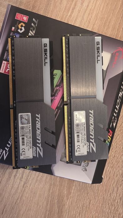 Продам оперативну пам'ять G.Skill Trident Z RGB DDR4-3600 32GB (2x16) + Гарантія