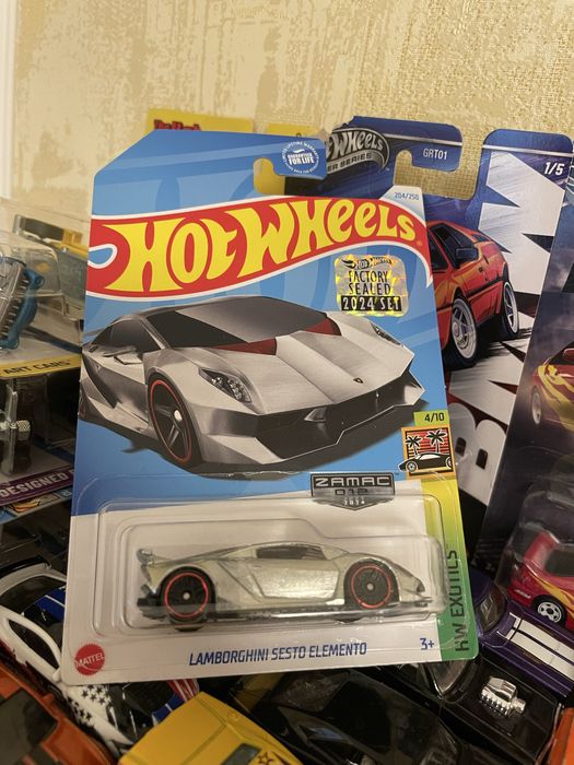Hot Wheels 2024 Zamac Lamborghini Sesto Elemento