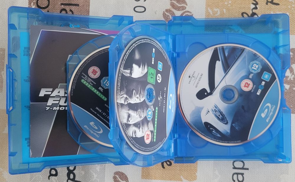 Coletânea Velocidade Furiosa Bluray