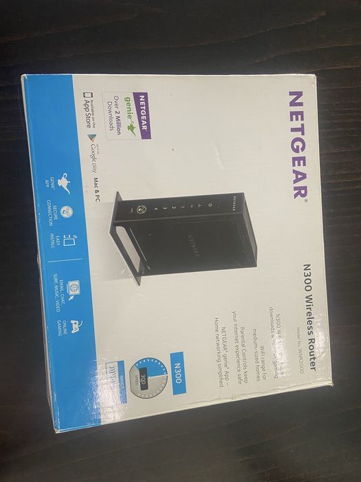 NETGEAR N300 Wireless Router WNR2000 – NOWY, kompletny, w oryginalnym opakowaniu