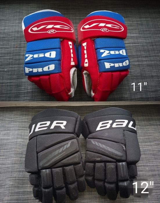 Краги  перчатки хокейні bauer ccm шапка reima lenne  р5