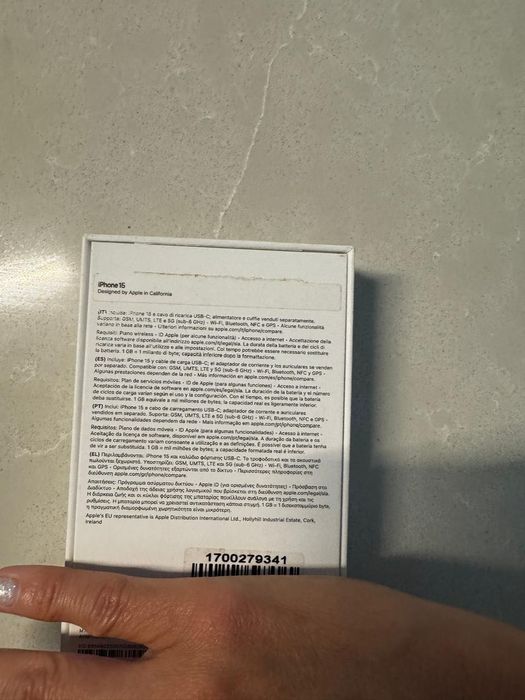 iPhone 15 Black em ótimo estado | Único Dono