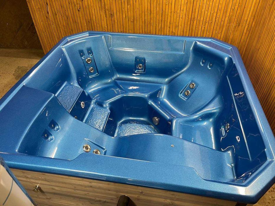 Jacuzzi kwadratowe 220x220 | Balia ogrodowa klasy premium SlowSpa