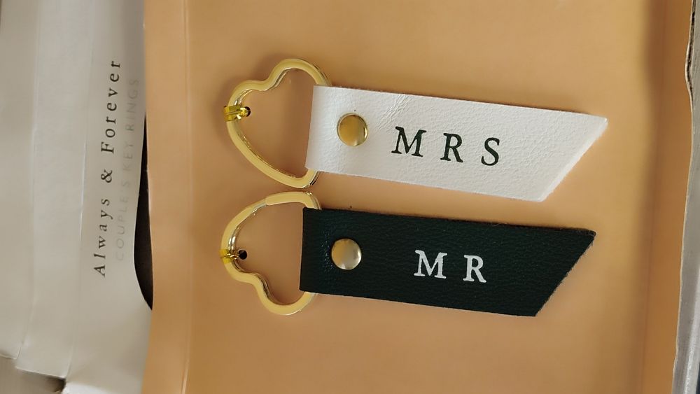набір парних брелоків для ключів Mr & Mrs з колекції «Always & Forever