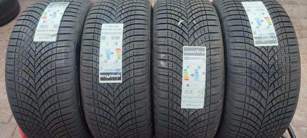Opony Całoroczne Goodyear Vector 4Seasons 255/45/19 104W XL 2025r Dot 34/25 Starogard Gdański - Wysyłka !!! Nówka