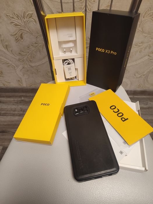 ИГРОВОЙ Poco X3Pro, памяти 8-256гиг, хорошее состояние.