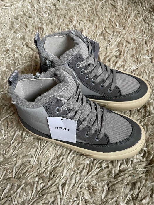 Дитячи утеплені кеди Next(EU 25.5, EU 26.5, EU 29, EU 30.5)