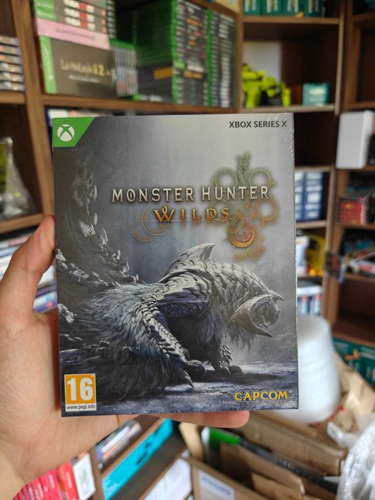 Xbox Series X Monster Hunter Wilds Steelbook Edition Nowa w Folii