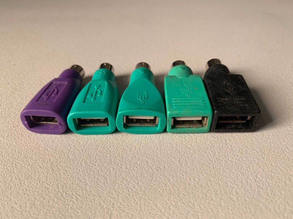 5 PS/2 to USB Adapters64332161297027122