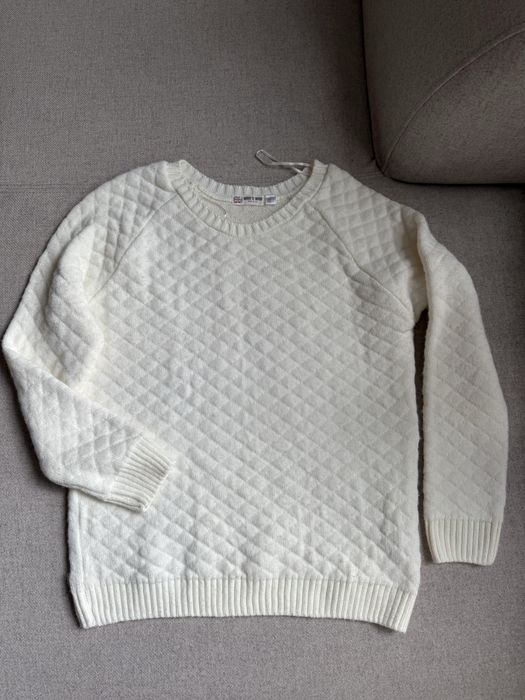 Sweter pikowany Who’s Who rozmiar M